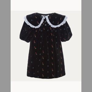 Sea NWT Girl's Michelle Floral Embroidered Dress, (Orig.$195) w/tax (Size 12)